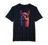 Llama Tee Funny Llama for Animal Lovers Funny Llama with Sunglasses Colorful No Drama Animal Graphic T-Shirt - Black