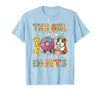 Rodent Birthday Costume Girl Costume 10 Double Digits Funny 10th Birthday Guinea Pig T-Shirt - Baby Blue
