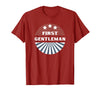 Click for Madam President & 1st Gentleman Costumes Couples Halloween Costume - First Gentleman T-Shirt - Cranberry Red