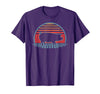 Pig Retro Vintage Style Pig Lover Farmer Farm Animal Retro Vintage 80s Style T-Shirt - Black