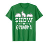 Show Rabbit Grandma T-Shirt in Kelly Green