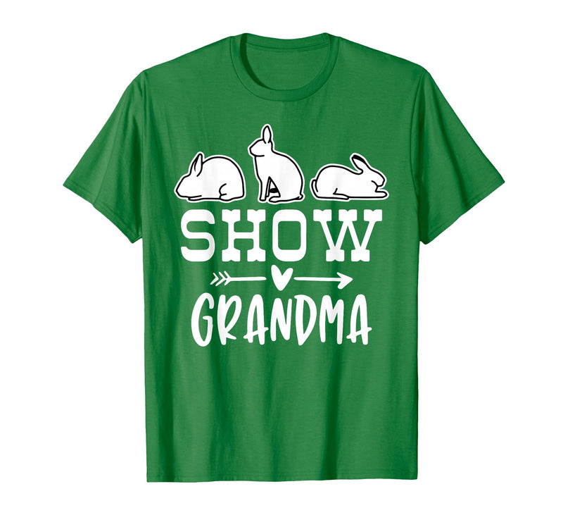 Show Rabbit Grandma T-Shirt in Kelly Green