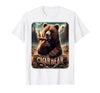 CigarKurt Cigar Smoking Cigar Bear T-Shirt - White