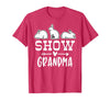 Show Rabbit Grandma T-Shirt in Red Heather
