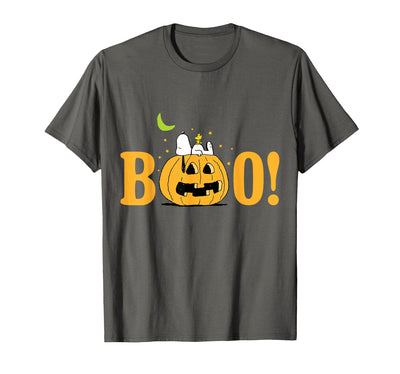 Peanuts Halloween Boo Pumpkin T-Shirt