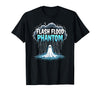 Mademark Halloween Weather Flash Flood Phantom Spooky Storm T-Shirt - Black