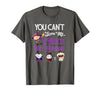 Happy Halloween Costume Tee You Can't Scare Me I Teach Tiny Humans Funny Halloween T-Shirt - Asphalt Grey