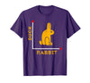 Wittgensteins Rabbit Duck Illusion Physics Nerd Math Geek T-Shirt in Purple