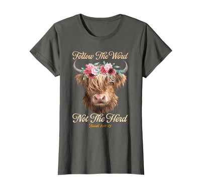Highland Cow T-Shirt - Premium Scottish Cattle Apparel
