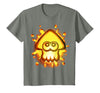 Nintendo Splatoon Inkling Halloween Pumpkin Graphic T-Shirt T-Shirt - Olive Heather
