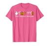 Behavior Analyst Halloween ABA Ghost Boo-havior Boo-Havior Analyst Pumpkin Ghost ABA Therapist Halloween T-Shirt - Pink