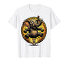 Mademark Elephant Scared by Tiny Mouse Funny Animal Design T-Shirt - Men - White