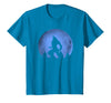 Ideas Halloween costume " Wolf moon " Wolf Halloween Costume Werewolf Blue Moon Scary for Men Boys T-Shirt - Sapphire Blue