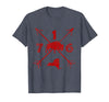 Vacation & Gift Buffalo New York by Addi Buffalo New York NY | Area Code 716 T-Shirt - Heather Blue