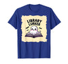 Mademark Ghost & Spirits - Ghost (99 Problems All) T-Shirt - Royal Blue-halloween Educational Library Lurker