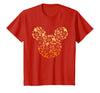 Disney Mickey Mouse Halloween Ghosts & Pumpkins Gradient T-Shirt - Red