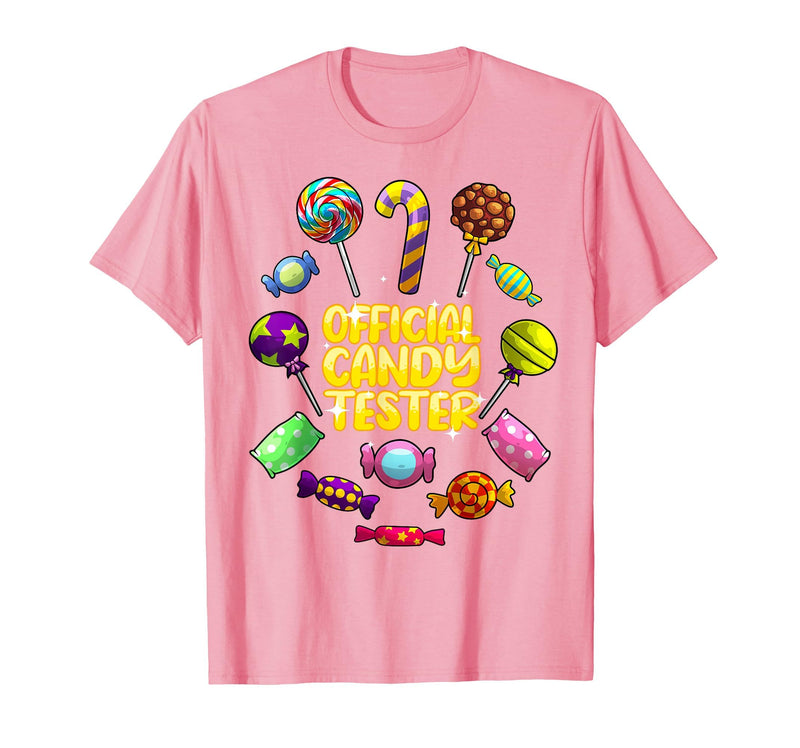 Funny Candy Lovers Gift Chocolate Candies Clothing Cool Candy for Boys Girls Kids Bar Lollipop Halloween Sweets T-Shirt -
