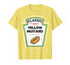 Halloween 2025 Condiments Couples Costume Sauce Yellow Mustard DIY Halloween Costume Matching Groupe Mustard T-Shirt - Lemon