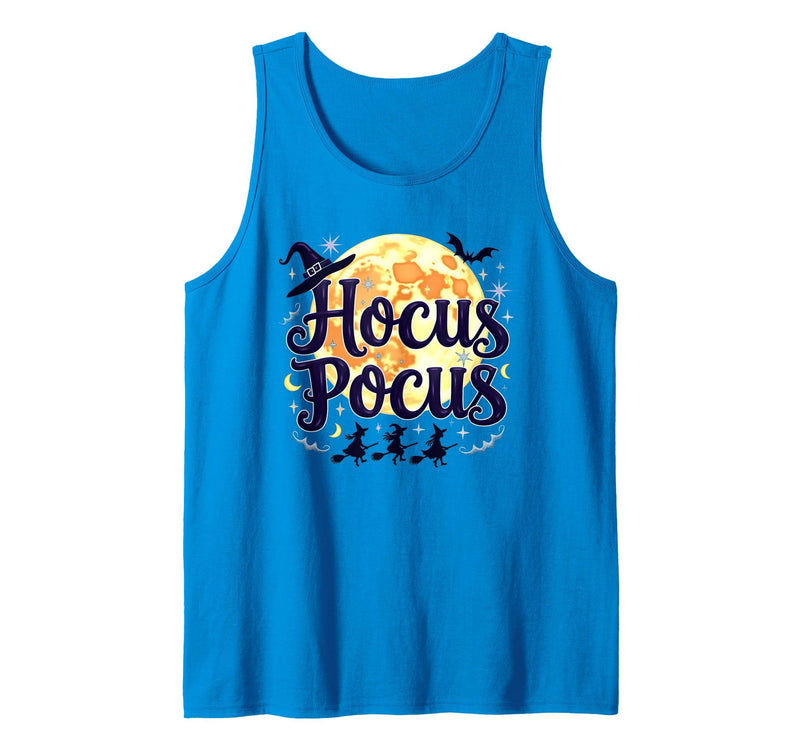 Mademark Hocus Pocus: Witchy Halloween Moon Magic for Fans Tank Top - Sapphire Blue