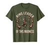 Mademark Ring Leader Of This Madness Circus Monkey Design T-Shirt - Men - Olive Green