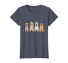Spooky Golden Retriever Dogs Mummy Halloween Tee Golden Retriever Dog Witch Mummy Ghost Boo Costume Halloween T-Shirt -