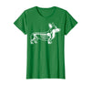 Halloween Corgi Skeleton Spooky Costume Corgi Skeleton Halloween T-Shirt - Kelly Green