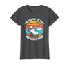 Boos Cruise Halloween Ghost Drinking Gifts Here for The Boos and Cruise Views Halloween Party T-Shirt - Dark Heather Grey