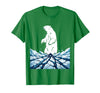Mademark True North VBS Polar Bear Arctic Ice Design T-Shirt - Kelly Green