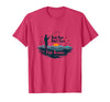 Mademark Boat Hair Don't Care Fish Beware Fishing Apparel T-Shirt - Red Heather