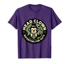 Mademark Head Clown Reporting For Duty Circus Monkey Design T-Shirt - Men - Purple