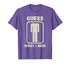 Humor Head Halloween Party Fun Guess What I Need Head Graphic T-Shirt - Purple Heather
