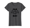 Funny Halloween tees for men and women Vintage Old Bat tee for Halloween and Birthdays T-Shirt - Dark Heather Grey