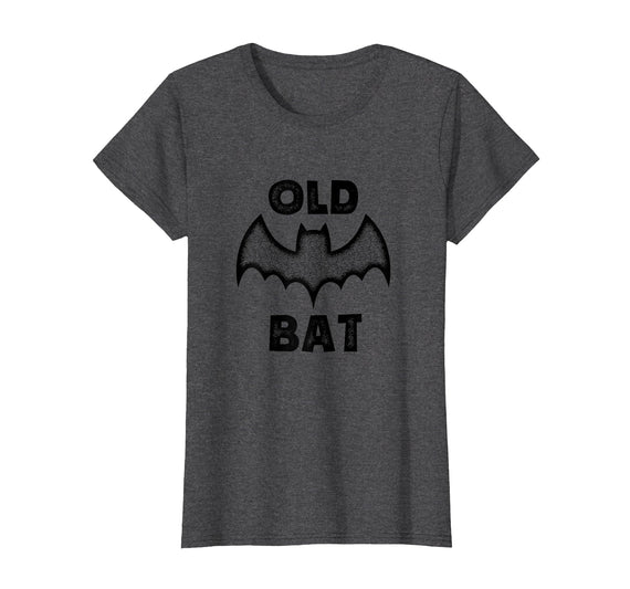 Funny Halloween tees for men and women Vintage Old Bat tee for Halloween and Birthdays T-Shirt - Dark Heather Grey