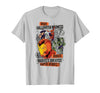 Marvel Halloween Madness Awaits the Greatest Super Heroes T-Shirt - Silver Grey