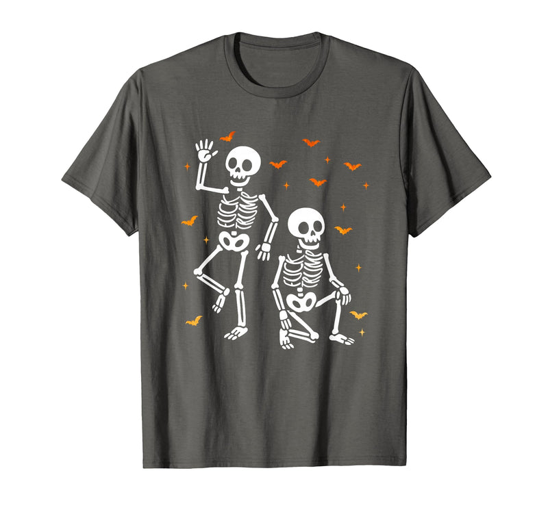 Funny Halloween Trump Skeleton Trump Design Funny Halloween Trump Skeleton Trump T-Shirt - Asphalt Grey