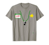 halloween costumes by Jean Olivier Funny Halloween Officer tee - doofy Costume Halloween T-Shirt - Slate Grey