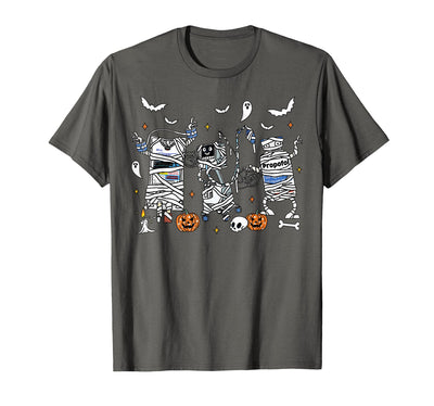 Cute Ghost Halloween Nurse Spooky Season Halloween ICU Nurse Propofol Mummy NICU PICU Nurse Tech T-Shirt
