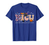 Halloween NICU Nurse Neonatal Intensive Care Neonatal Intensive Care Unit Coquette NICU Nurse Halloween T-Shirt - Royal Blue