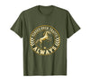 Mademark Horses Over Traffic Always Equestrian Design T-Shirt - Men - Olive Green