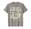 Halloween Costume For Doctor I've Got Your Back I've Got Your Back Halloween Skeleton Doctor Costume T-Shirt - Slate Grey