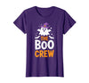 The Boo Crew Shirts The Boo Crew Shirt Matching Men Women Kids Halloween Costume T-Shirt - Purple