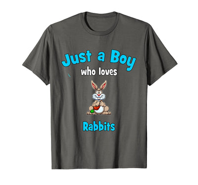 Just a Boy Who Loves Rabbits T-Shirt