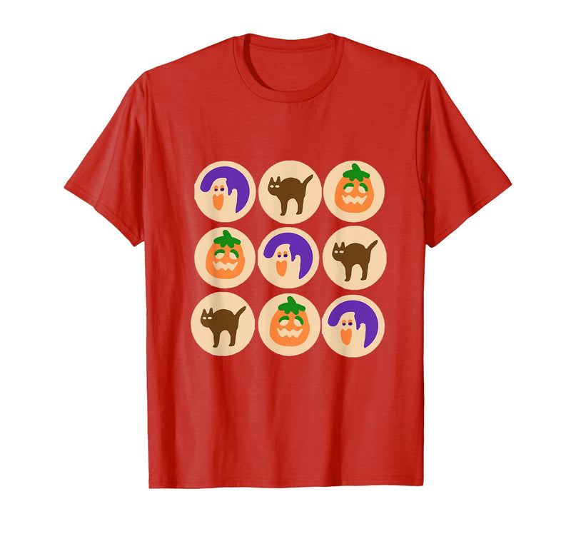 Sugar Cookie Halloween Merch T-Shirt - Red