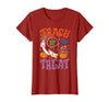 Trach or Treat ICU RN Halloween Nurse Tees Respiratory Therapist Trach or Treat ICU RN Halloween Nurse T-Shirt - Cranberry