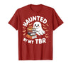 Halloween Student Books Lovers Haunted By My TBR Haunted By My TBR Cute Ghost Book Reading Teacher Halloween T-Shirt -