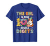 Rodent Birthday Costume Girl Costume 10 Double Digits Funny 10th Birthday Guinea Pig T-Shirt - Royal Blue