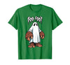 Spooky Bigfoot Sasquatch Ghost Halloween Humor Fun Boo Foot Bigfoot Ghost Sasquatch Halloween Funny Humor T-Shirt - Kelly