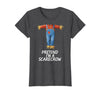 Humor Scarecrow Halloween Tees Pretend I'm A Scarecrow Halloween Costume T-Shirt - Dark Heather Grey