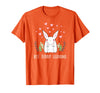 Cute Bunny Grandma Rabbit Grandmother T-Shirt in Orange