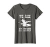 Halloween Witch Broomstick Costume Shop We Ride At Dawn Spooky Witch Broomstick Halloween Costume T-Shirt - Asphalt Grey
